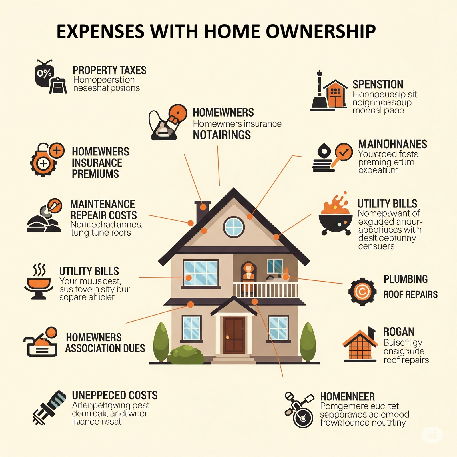 Image representing additional homeownership costs